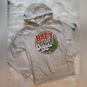 Size Medium Delta fleece hoodie